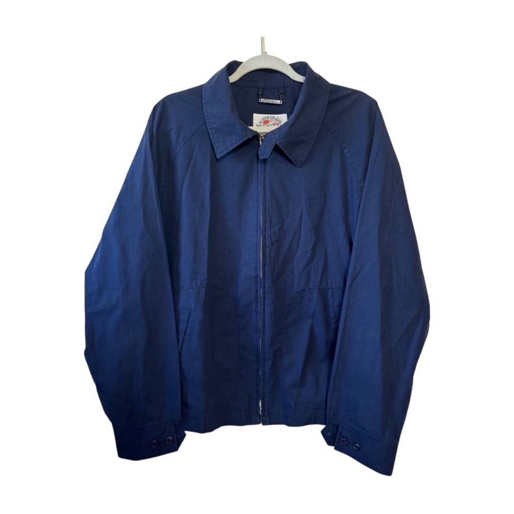 Vintage McGregor Men's Jacket Workwear Mechanic Zip Up Cotton Blue Size XL